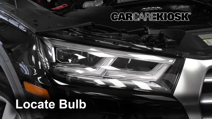 2019 Audi Q5 Prestige 2.0L 4 Cyl. Turbo Éclairage Feux de route (remplacer l'ampoule)